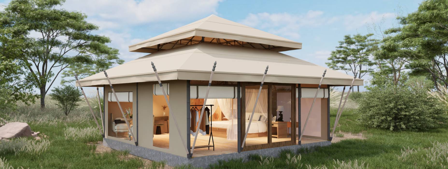 平顶山户外野奢帐篷